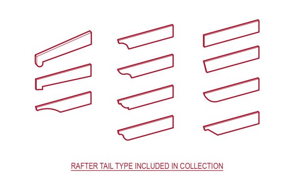 Wood Rafter Tail - Parametric Revit Family - Image 2