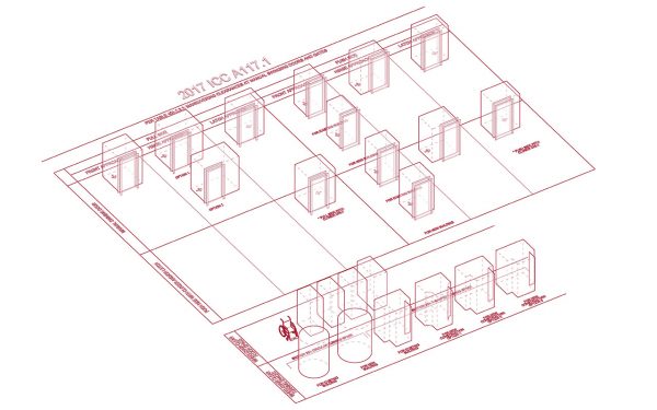 2010- 2017 ICC ADA Clearance - Parametric Revit Family Collection - Image 2