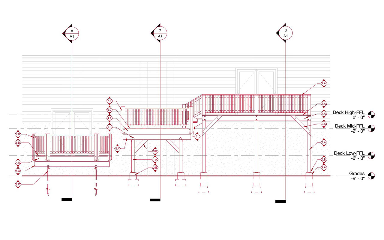Wooden Deck - Revit Family Collection - Image 13