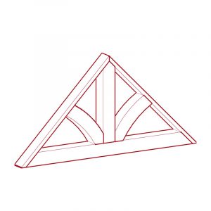 Gable Bracket 2 - Parametric Revit Family