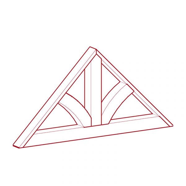 Gable Bracket 2 - Parametric Revit Family