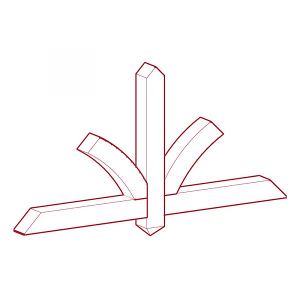 Gable Bracket 3 - Parametric Revit Family - Image 2