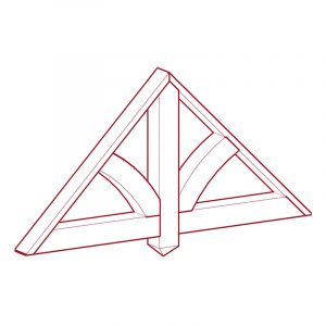 Gable Bracket 3 - Parametric Revit Family