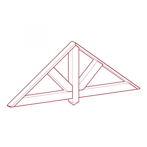 Gable Bracket 4 - Parametric Revit Family