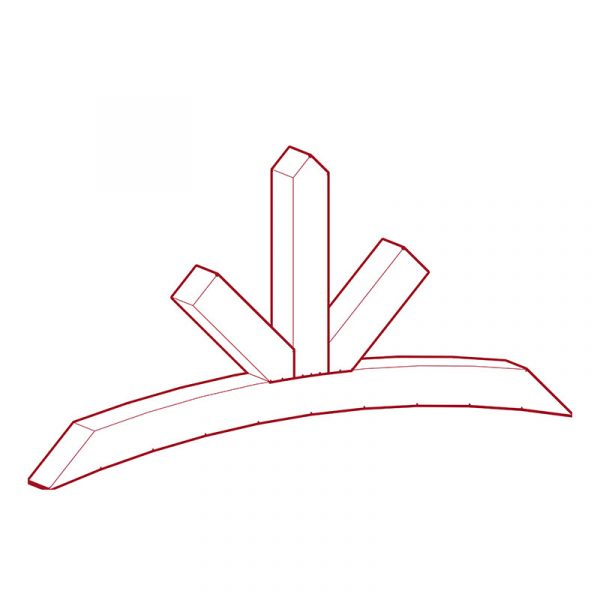 Gable Bracket 5 - Parametric Revit Family - Image 2