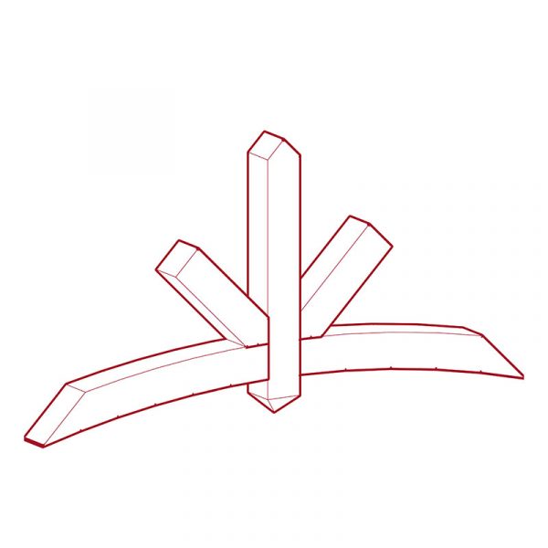 Gable Bracket 6 - Parametric Revit Family - Image 2