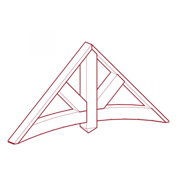 Gable Bracket 6 - Parametric Revit Family
