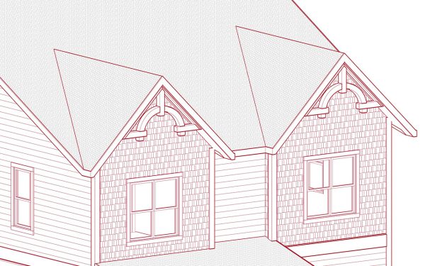 Gable Bracket 7 - Parametric Revit Family - Image 4