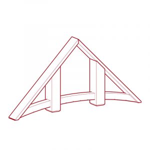Gable Bracket 8 - Parametric Revit Family