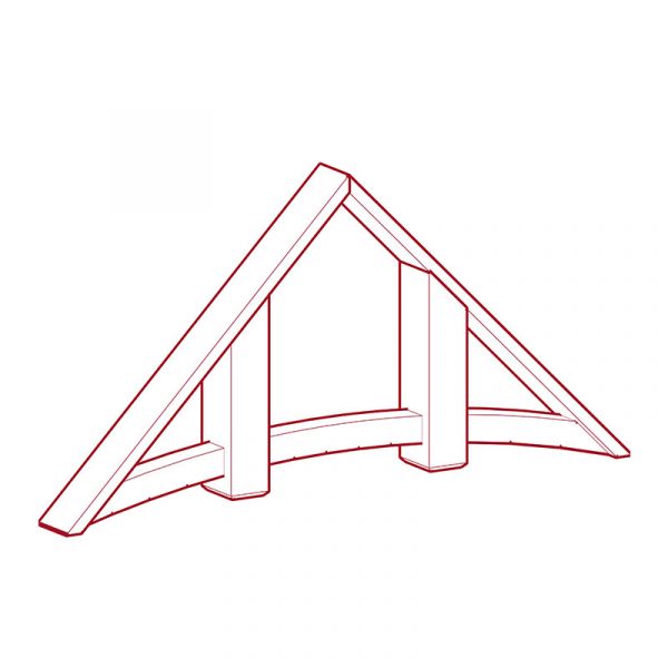 Gable Bracket 8 - Parametric Revit Family