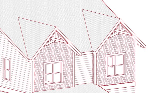 Gable Bracket 9 - Parametric Revit Family - Image 4