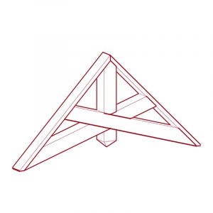 Gable Bracket 9 - Parametric Revit Family