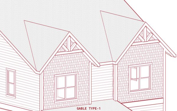 Gable Bracket - Parametric Revit Family Collection 1 - Image 6