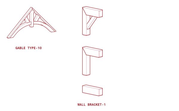 Gable Bracket - Parametric Revit Family Collection 1 - Image 5