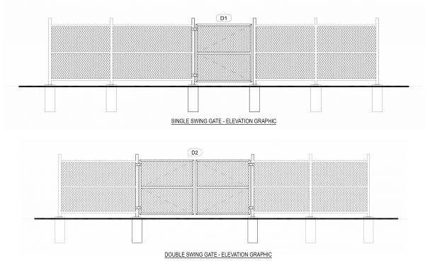 Chainlink Fence - Parametric Revit Family Collection - Image 9