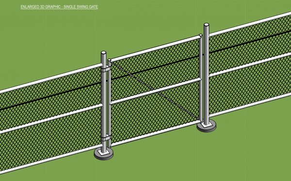 Chainlink Fence - Parametric Revit Family Collection - Image 12