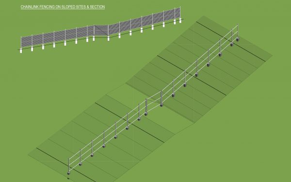 Chainlink Fence - Parametric Revit Family Collection - Image 11