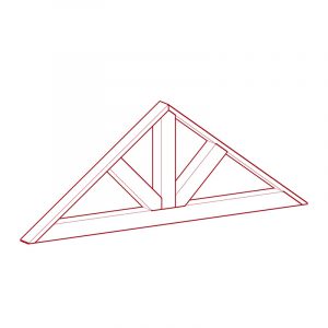 Gable Bracket 1 - Parametric Revit Family