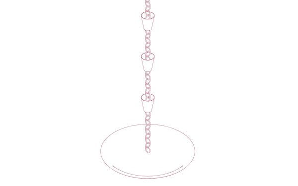 Rain Chain Downspout - Parametric Revit Family - Image 5