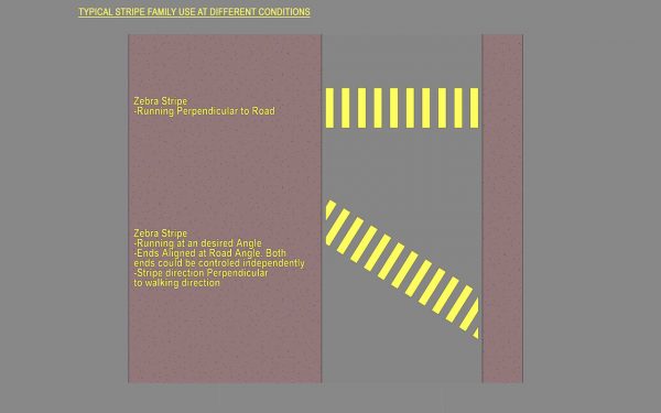 Pedestrian Crosswalk Stripe - Parametric Revit Family - Image 3