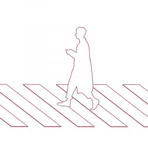 Pedestrian Crosswalk Stripe - Parametric Revit Family