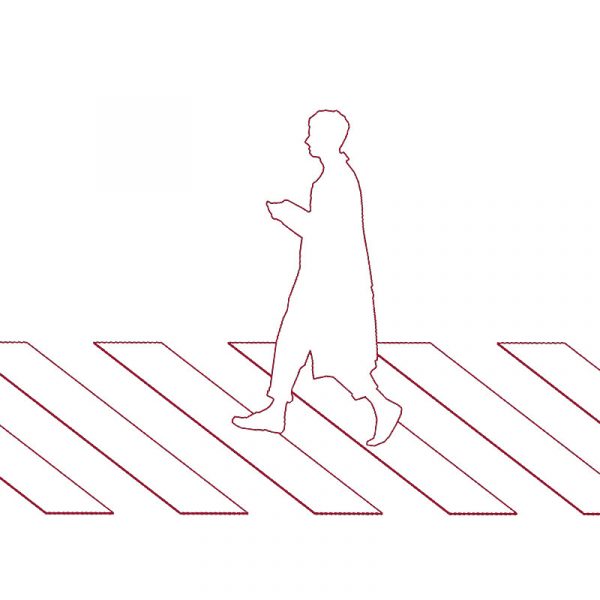 Pedestrian Crosswalk Stripe - Parametric Revit Family